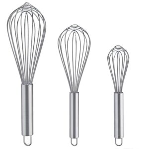 Stainless Steel Whisk Set